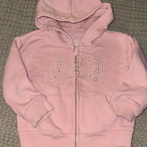 GAP Kids Light Pink Zip-Up Hoodie